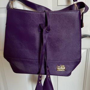 Coach Sáchel/Crossbody purple bag